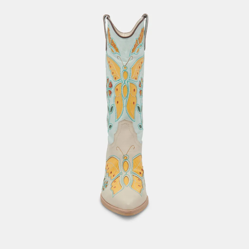 DOLCE VITA Boots & Booties*Lelou Boots Ivory Multi Leather