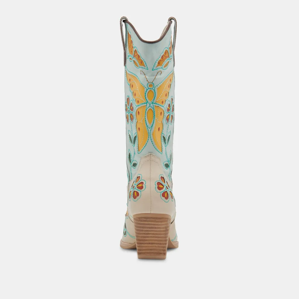 DOLCE VITA Boots & Booties*Lelou Boots Ivory Multi Leather