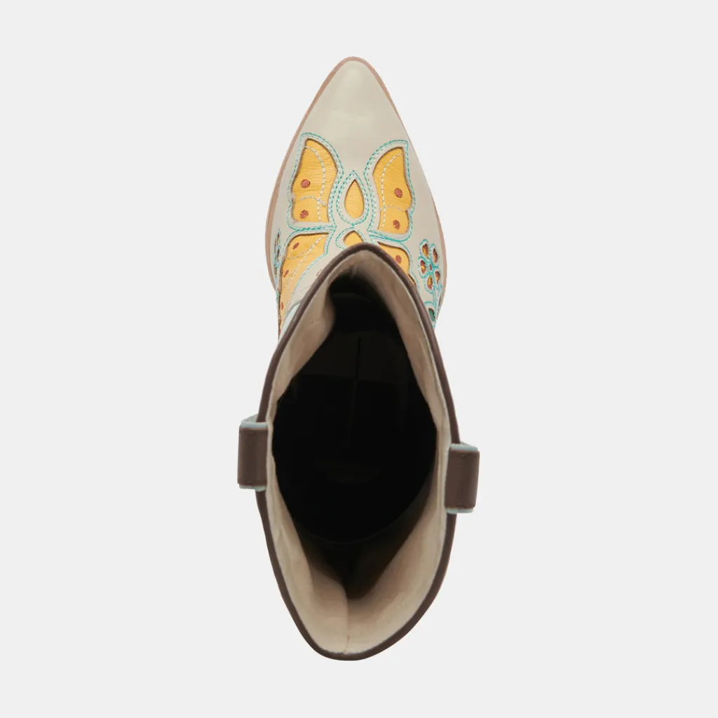 DOLCE VITA Boots & Booties*Lelou Boots Ivory Multi Leather