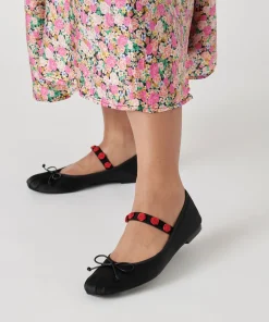DOLCE VITA Flats & Loafers*Lilly Ballet Flats Black Multi Satin