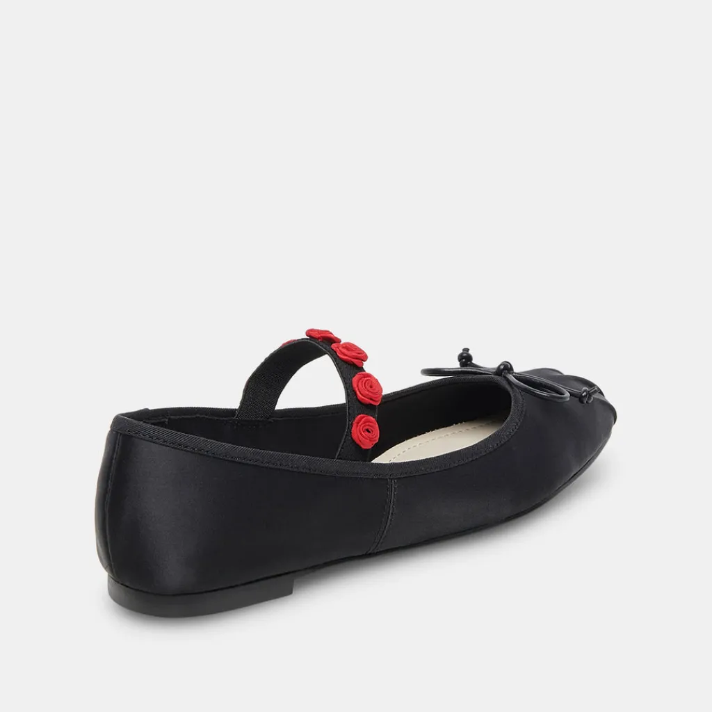 DOLCE VITA Flats & Loafers*Lilly Ballet Flats Black Multi Satin