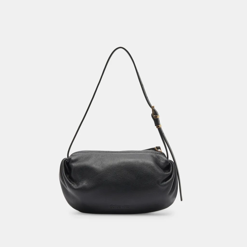 DOLCE VITA Handbags*Livi Shoulder Bag Black Leather