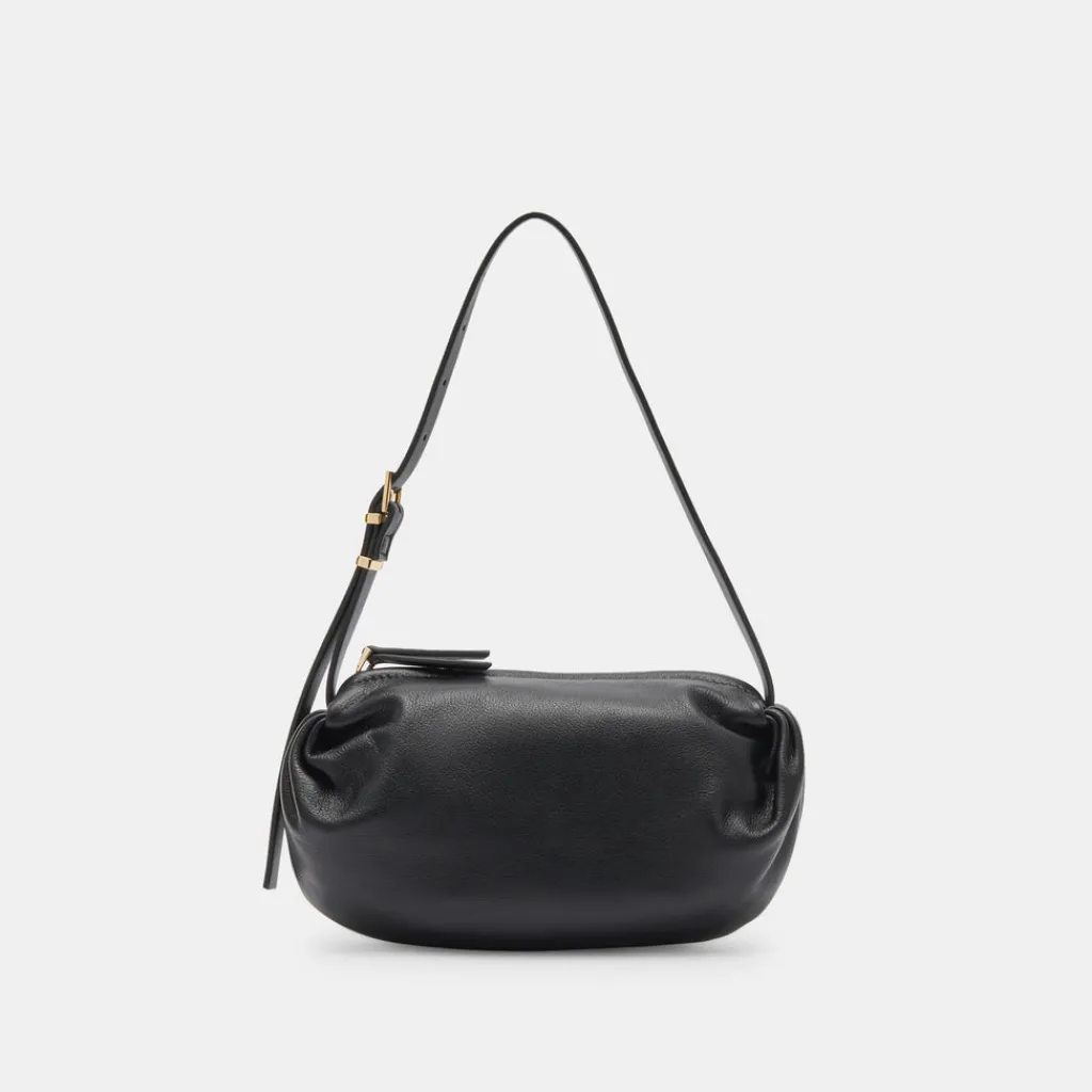 DOLCE VITA Handbags*Livi Shoulder Bag Black Leather