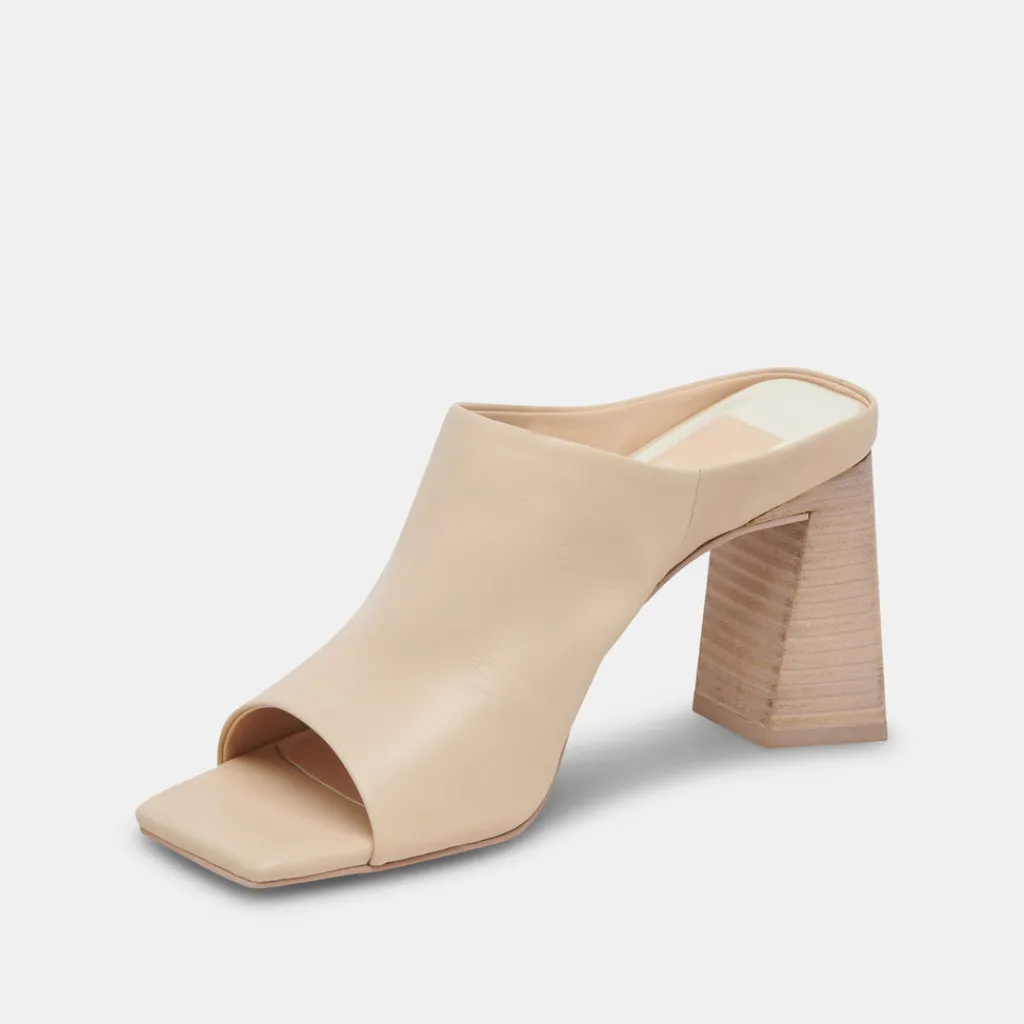 DOLCE VITA Mules & Clogs*Lizzo Heels Biscuit Leather