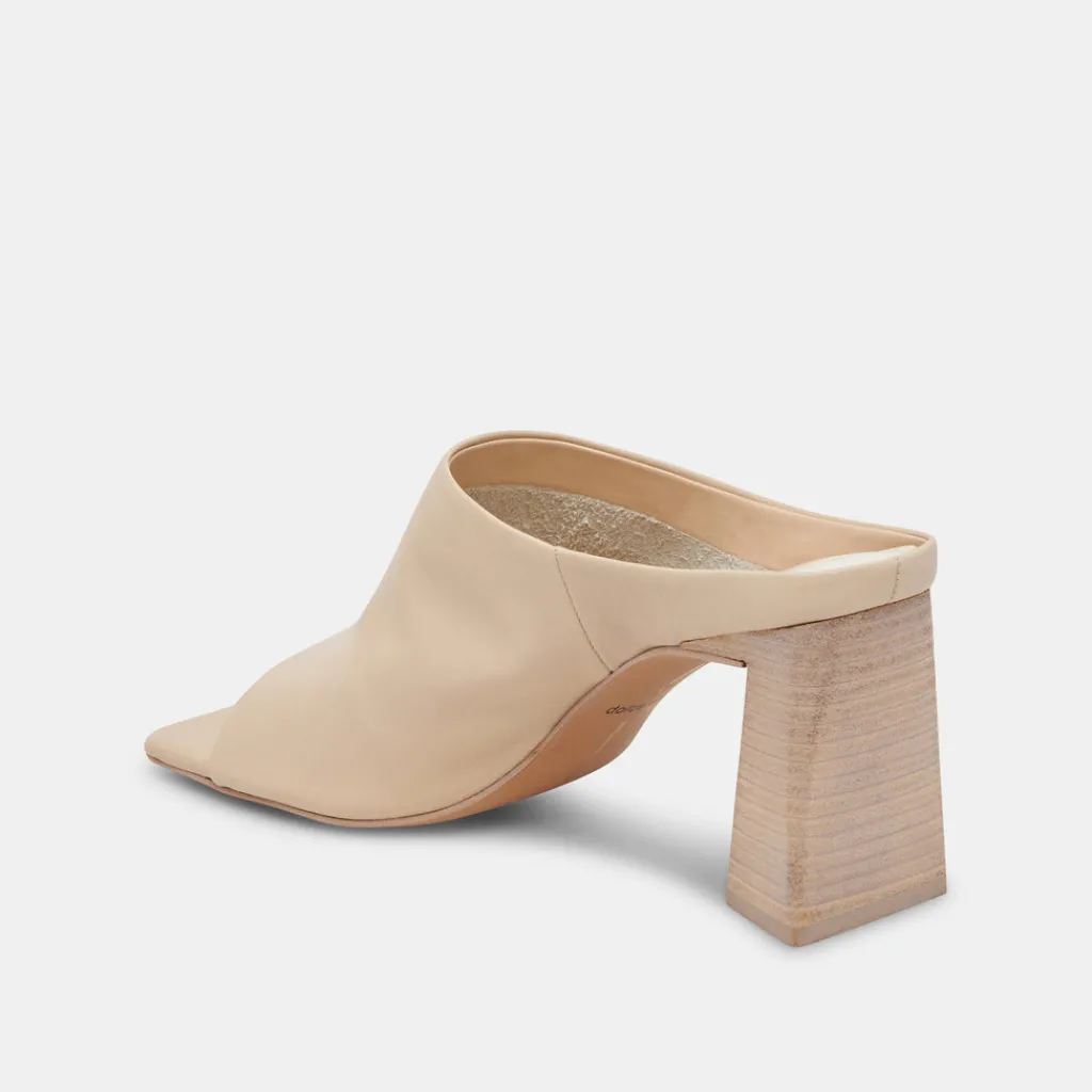 DOLCE VITA Mules & Clogs*Lizzo Heels Biscuit Leather