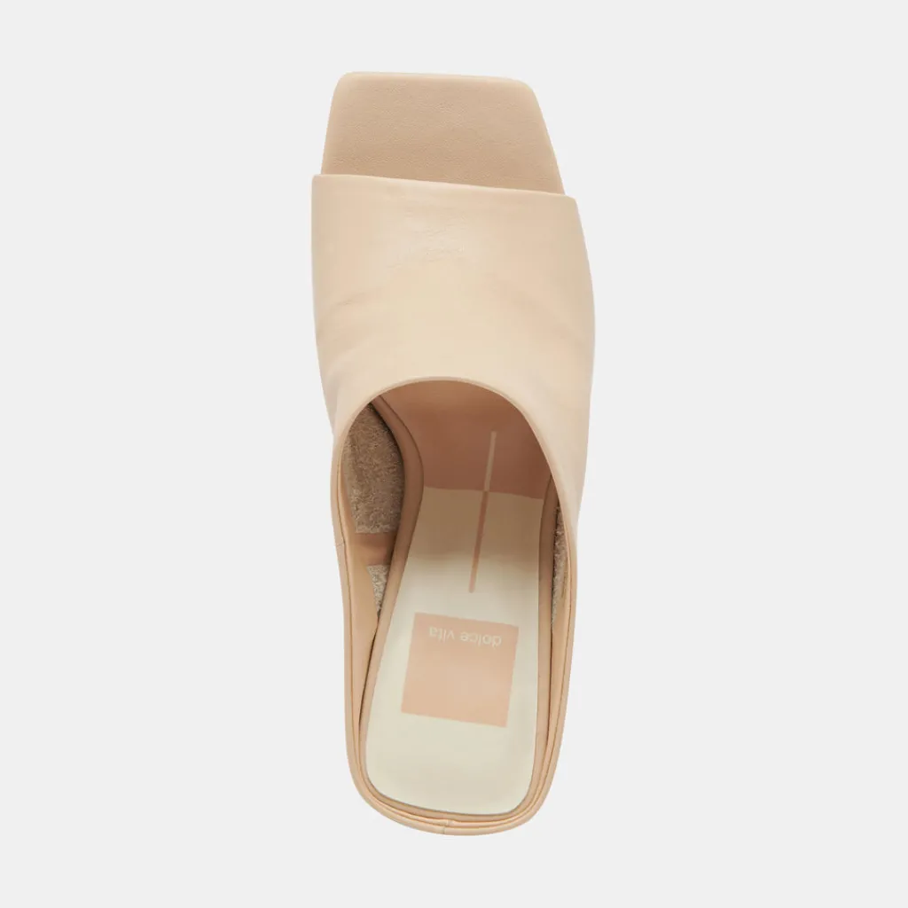 DOLCE VITA Mules & Clogs*Lizzo Heels Biscuit Leather