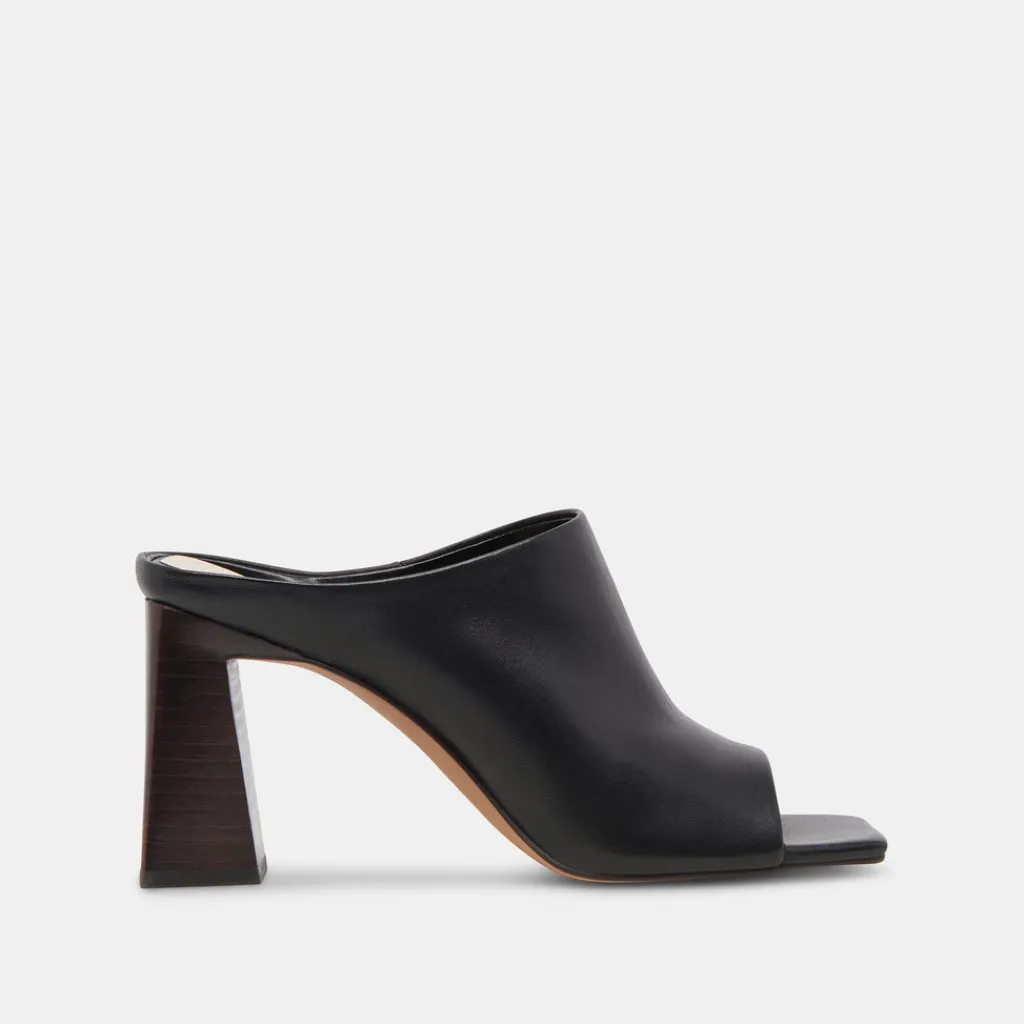 DOLCE VITA Mules & Clogs*Lizzo Heels Black Leather