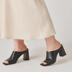 DOLCE VITA Mules & Clogs*Lizzo Heels Black Leather