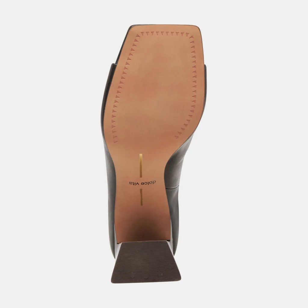 DOLCE VITA Mules & Clogs*Lizzo Heels Black Leather