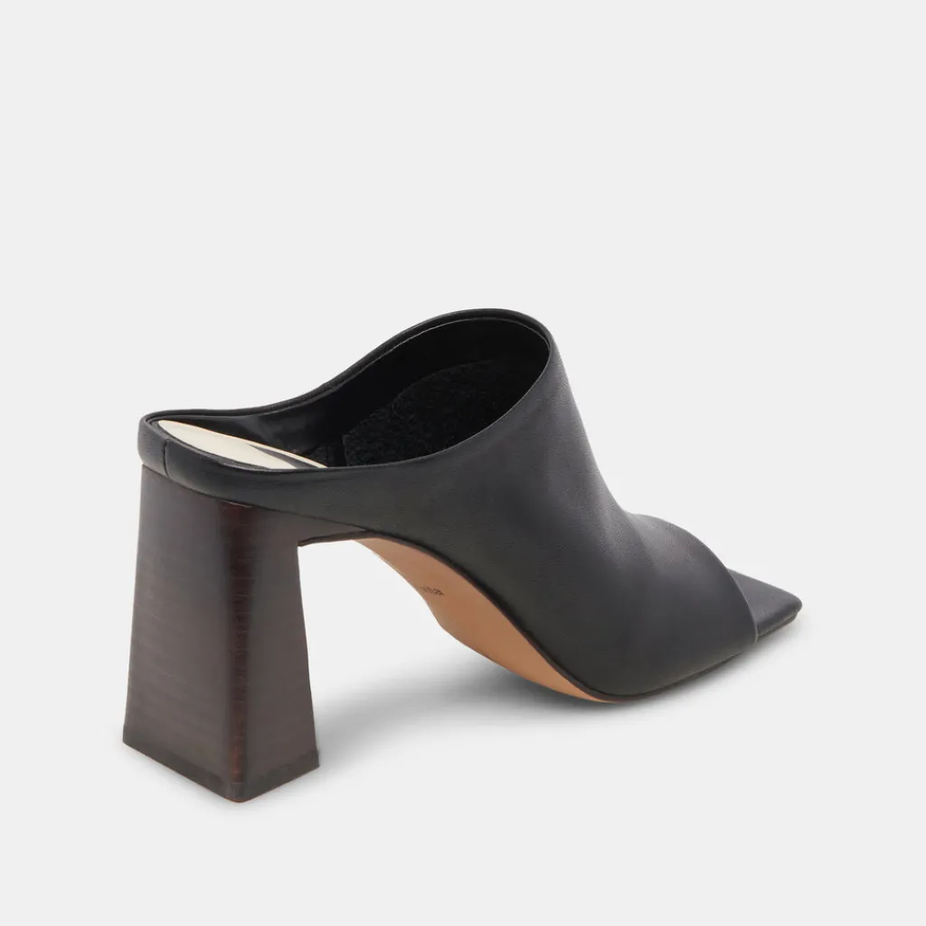 DOLCE VITA Mules & Clogs*Lizzo Heels Black Leather