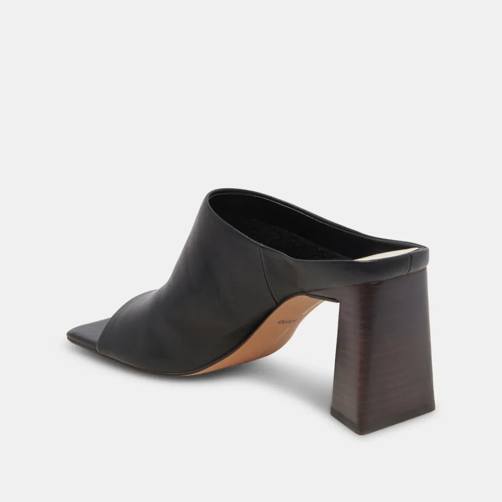 DOLCE VITA Mules & Clogs*Lizzo Heels Black Leather