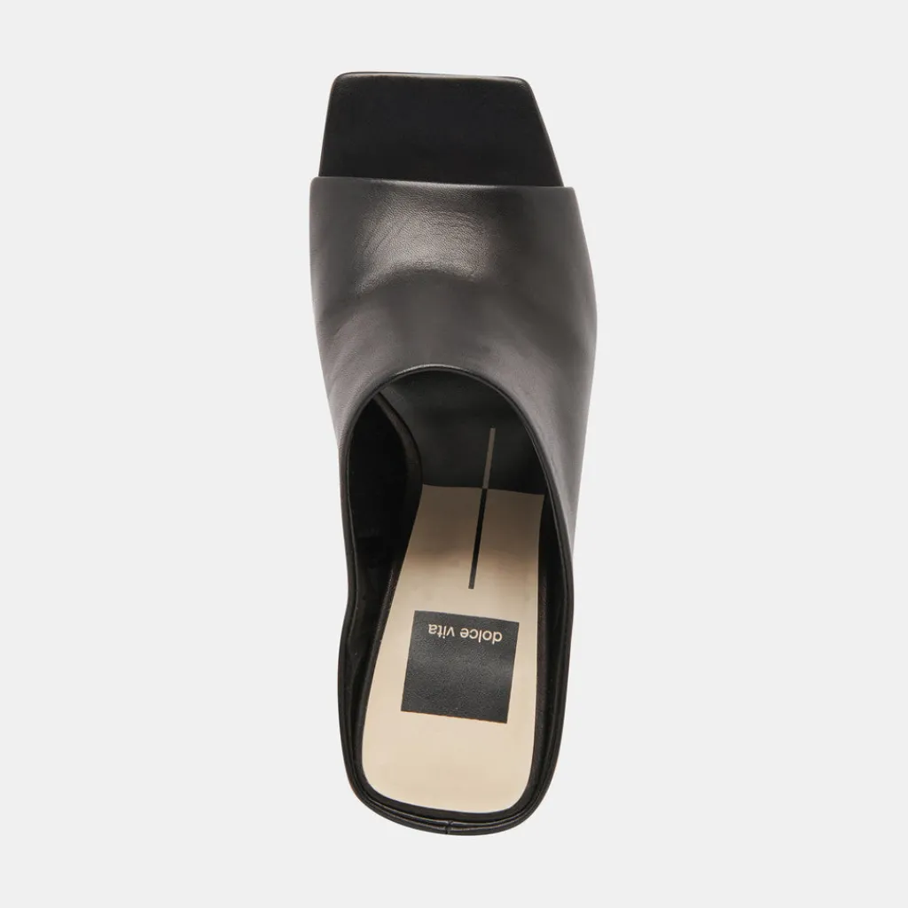 DOLCE VITA Mules & Clogs*Lizzo Heels Black Leather