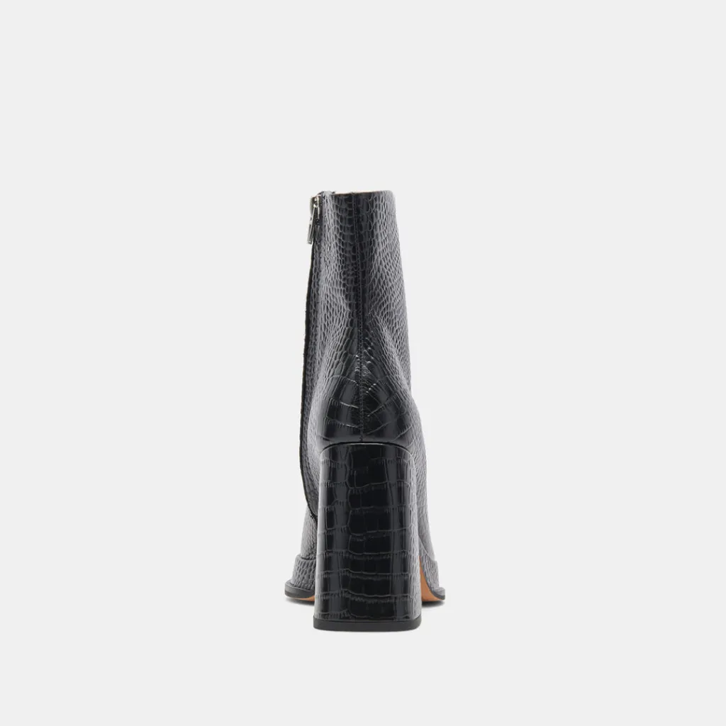 DOLCE VITA Boots & Booties*Lochly Boots Noir Embossed Leather