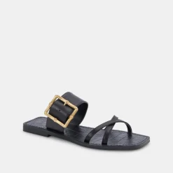 DOLCE VITA Sandals*Lowyn Sandals Black Leather
