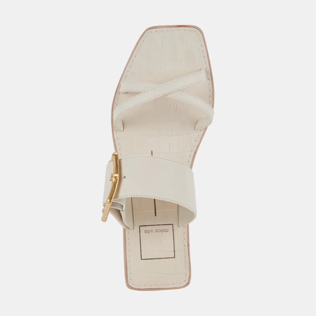 DOLCE VITA Sandals*Lowyn Sandals Ivory Leather