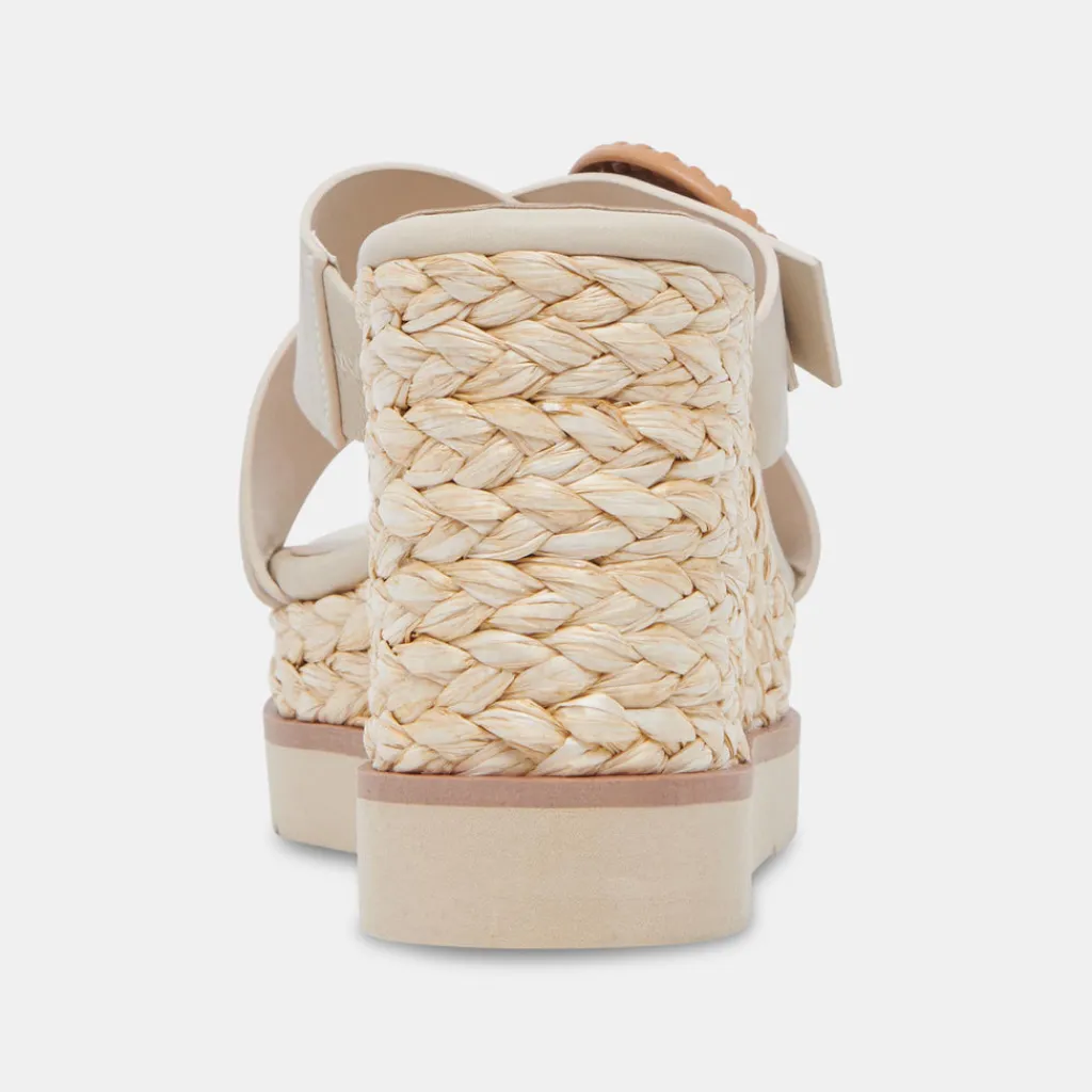 DOLCE VITA Sandals*Luiz Wedges Ivory Stella