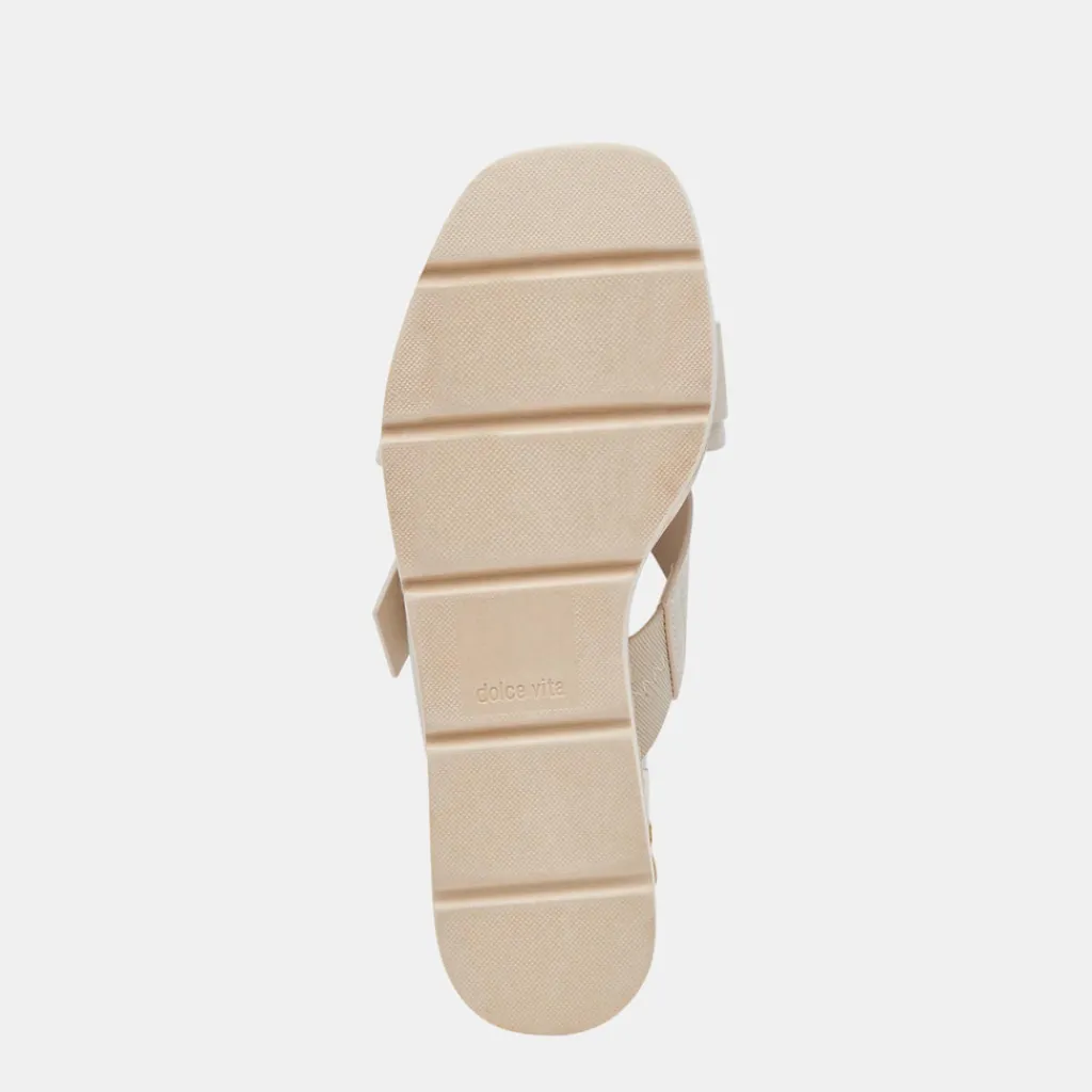 DOLCE VITA Sandals*Luiz Wedges Ivory Stella