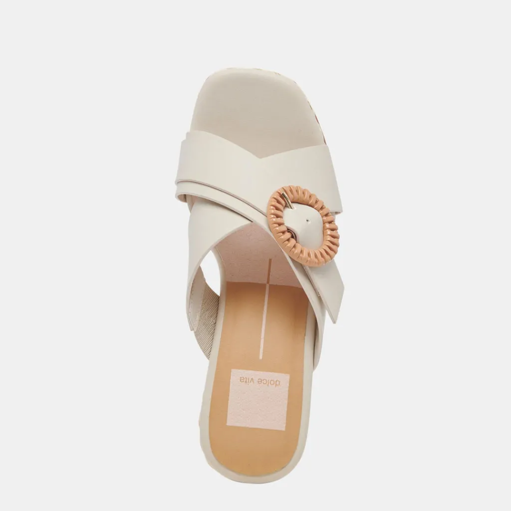 DOLCE VITA Sandals*Luiz Wedges Ivory Stella