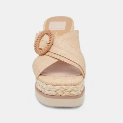 DOLCE VITA Wedges*Luiz Wedges Lt Natural Raffia