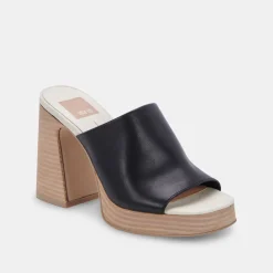 DOLCE VITA Mules & Clogs*Lukas Heels Black Leather