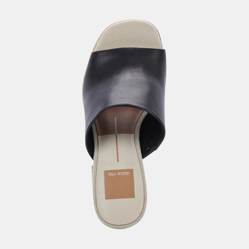 DOLCE VITA Mules & Clogs*Lukas Heels Black Leather