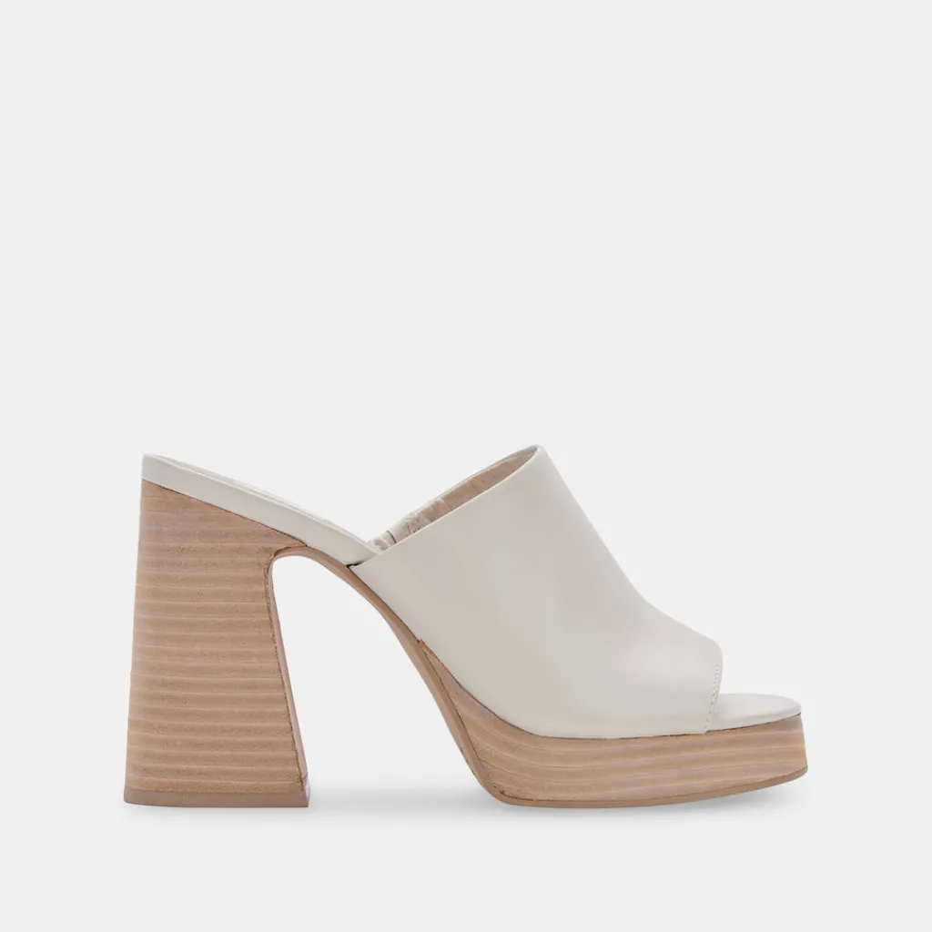 DOLCE VITA Heels*Lukas Heels Ivory Leather