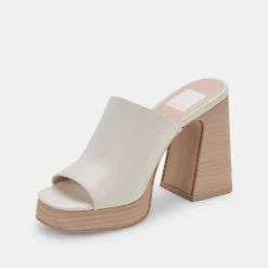 DOLCE VITA Heels*Lukas Heels Ivory Leather