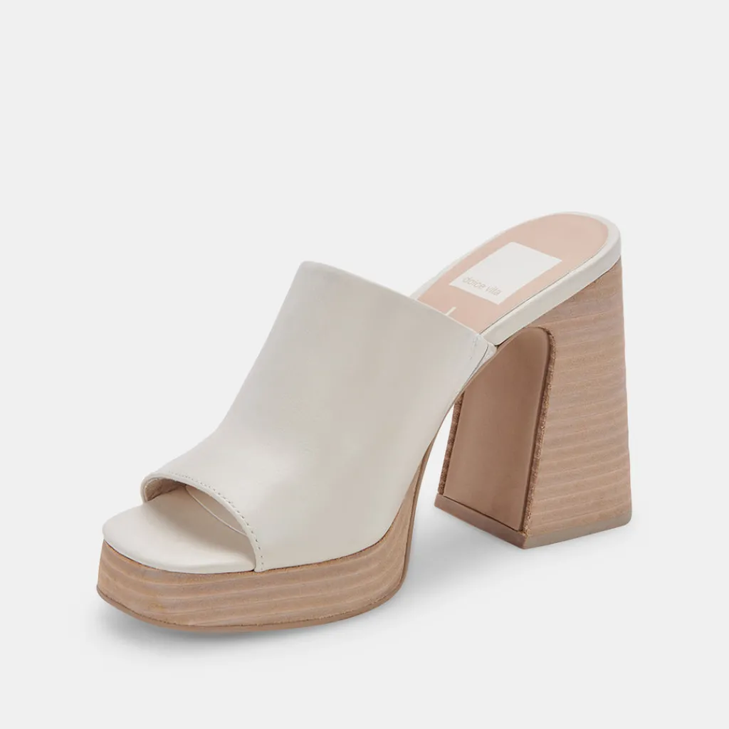 DOLCE VITA Heels*Lukas Heels Ivory Leather