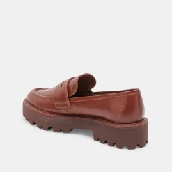 DOLCE VITA Flats & Loafers*Malila Loafers Brown Crinkle Patent