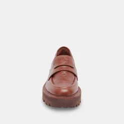 DOLCE VITA Flats & Loafers*Malila Loafers Brown Crinkle Patent