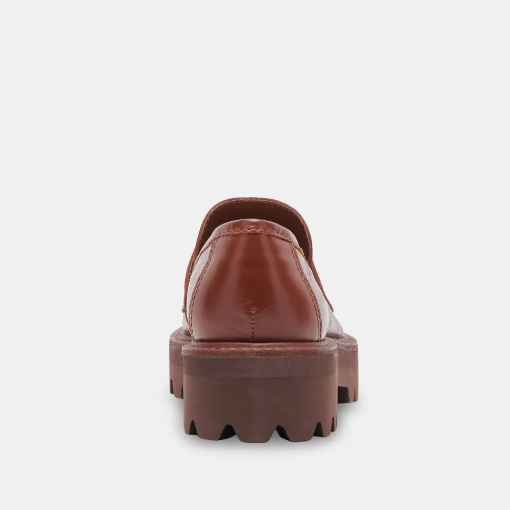 DOLCE VITA Flats & Loafers*Malila Loafers Brown Crinkle Patent