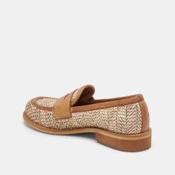 DOLCE VITA Flats & Loafers*Marina Loafers Brown Multi Raffia
