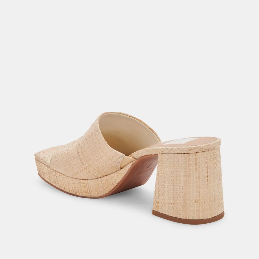 DOLCE VITA Heels*Marsha Heels Lt Natural Raffia