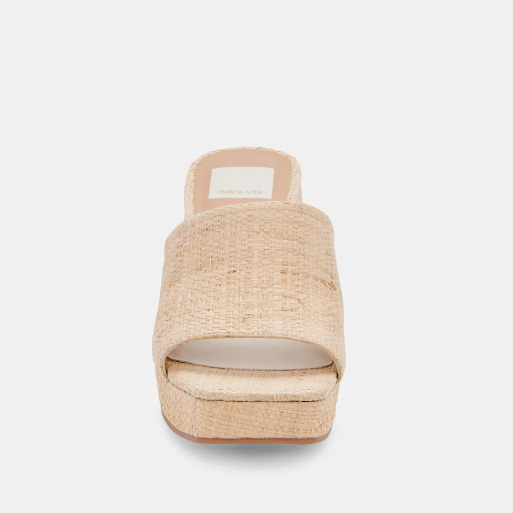 DOLCE VITA Heels*Marsha Heels Lt Natural Raffia