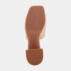DOLCE VITA Heels*Marsha Heels Lt Natural Raffia