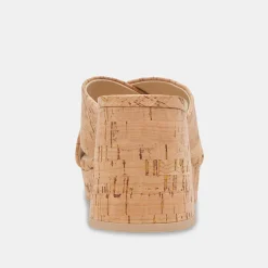 DOLCE VITA Sandals*Martin Heels Natural Cork