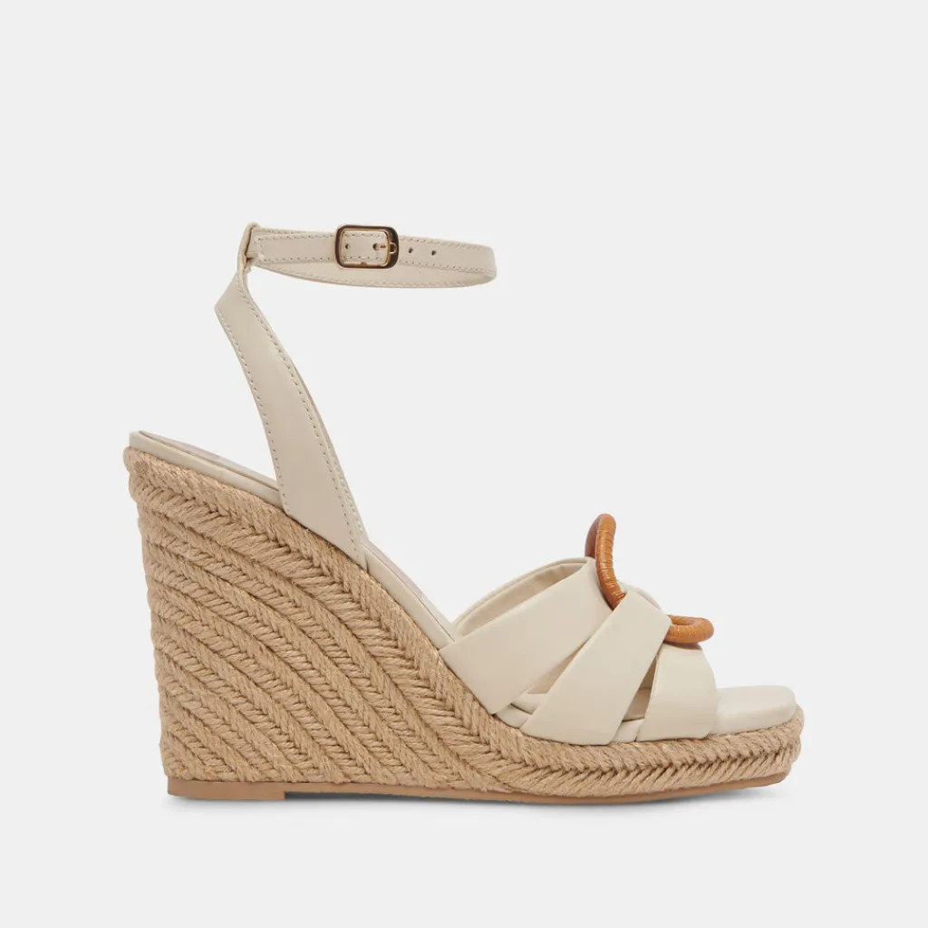 DOLCE VITA Wedges*Maze Wedges Ivory Leather