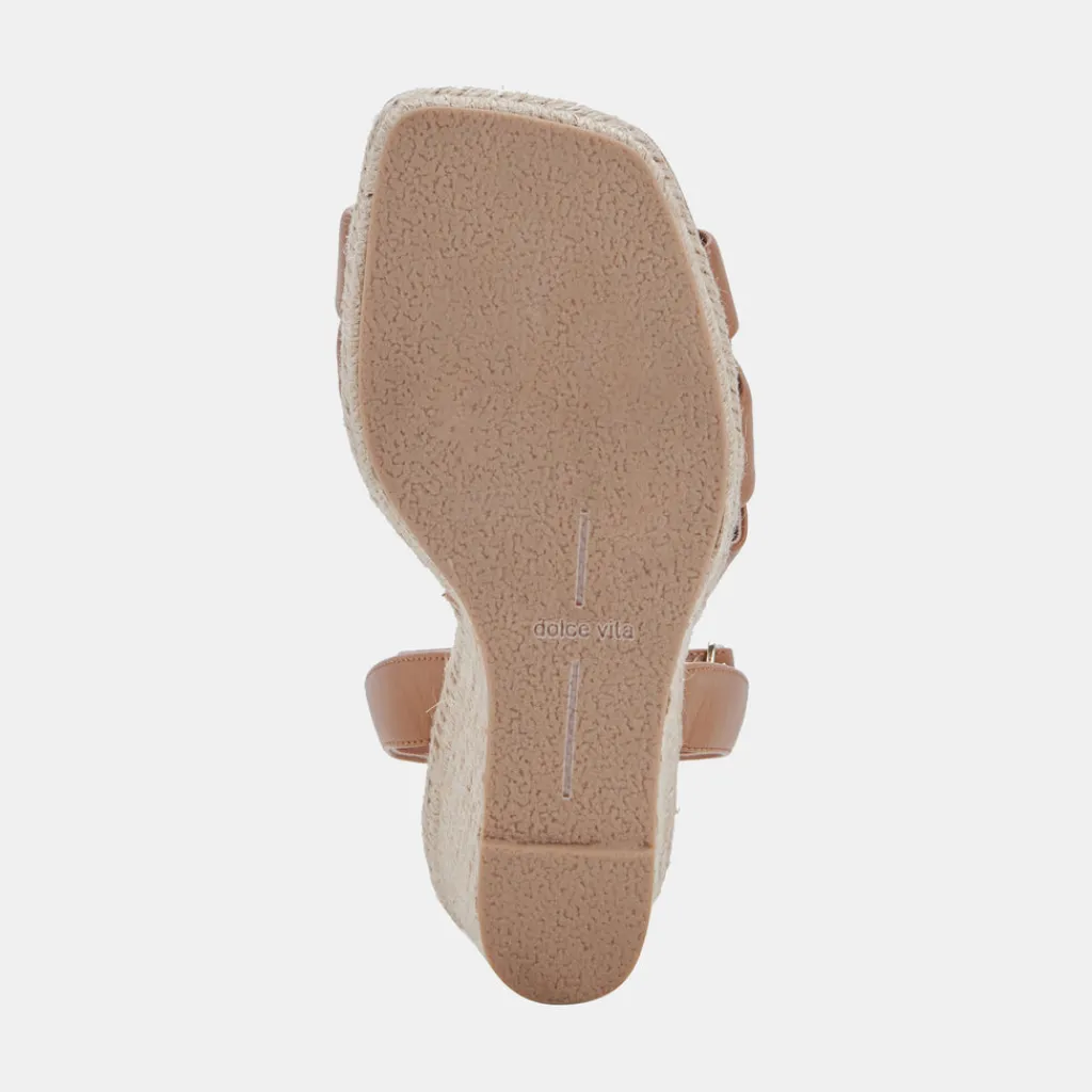 DOLCE VITA Wedges*Maze Wedges Luggage Leather