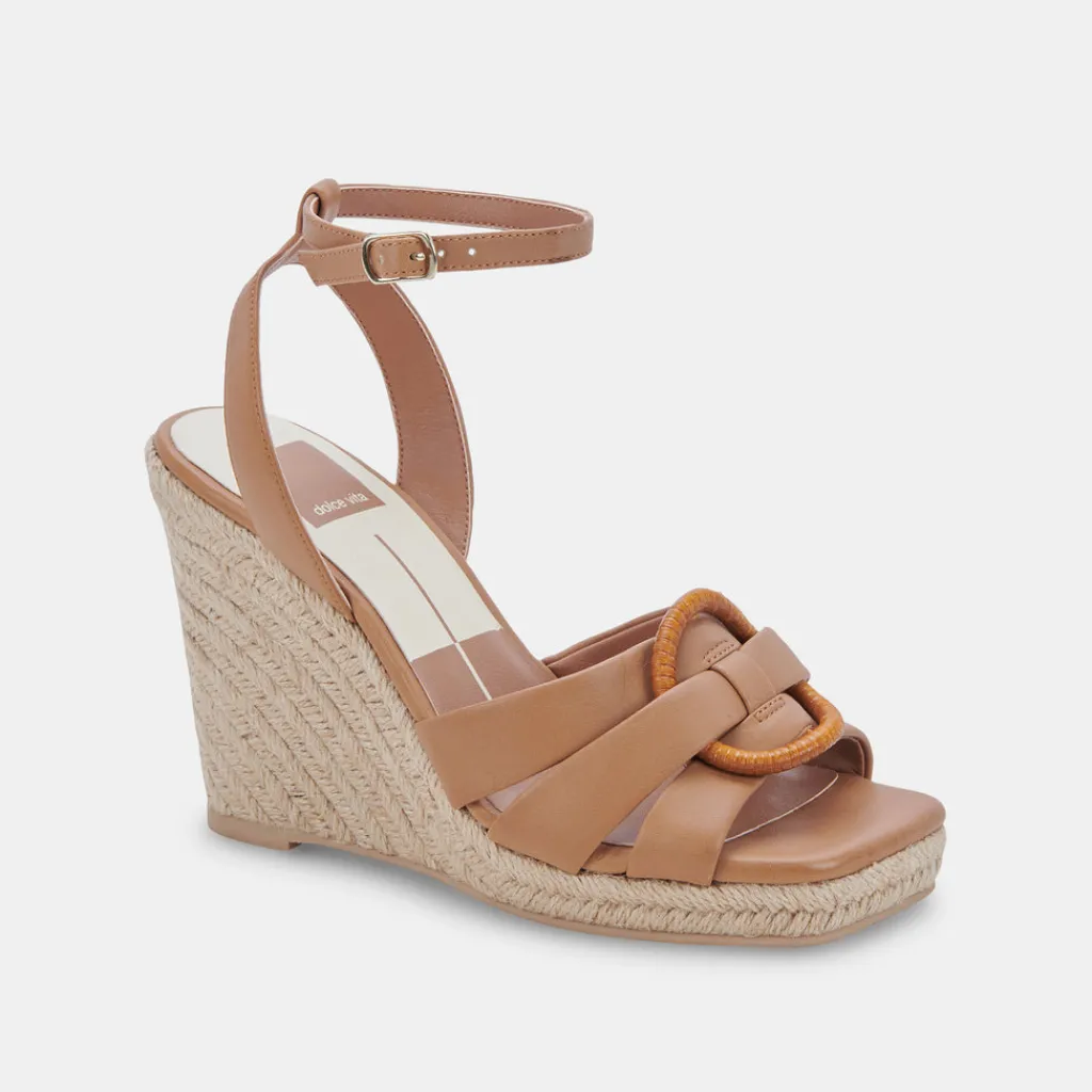 DOLCE VITA Wedges*Maze Wedges Luggage Leather