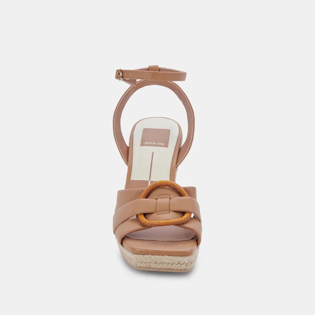 DOLCE VITA Wedges*Maze Wedges Luggage Leather