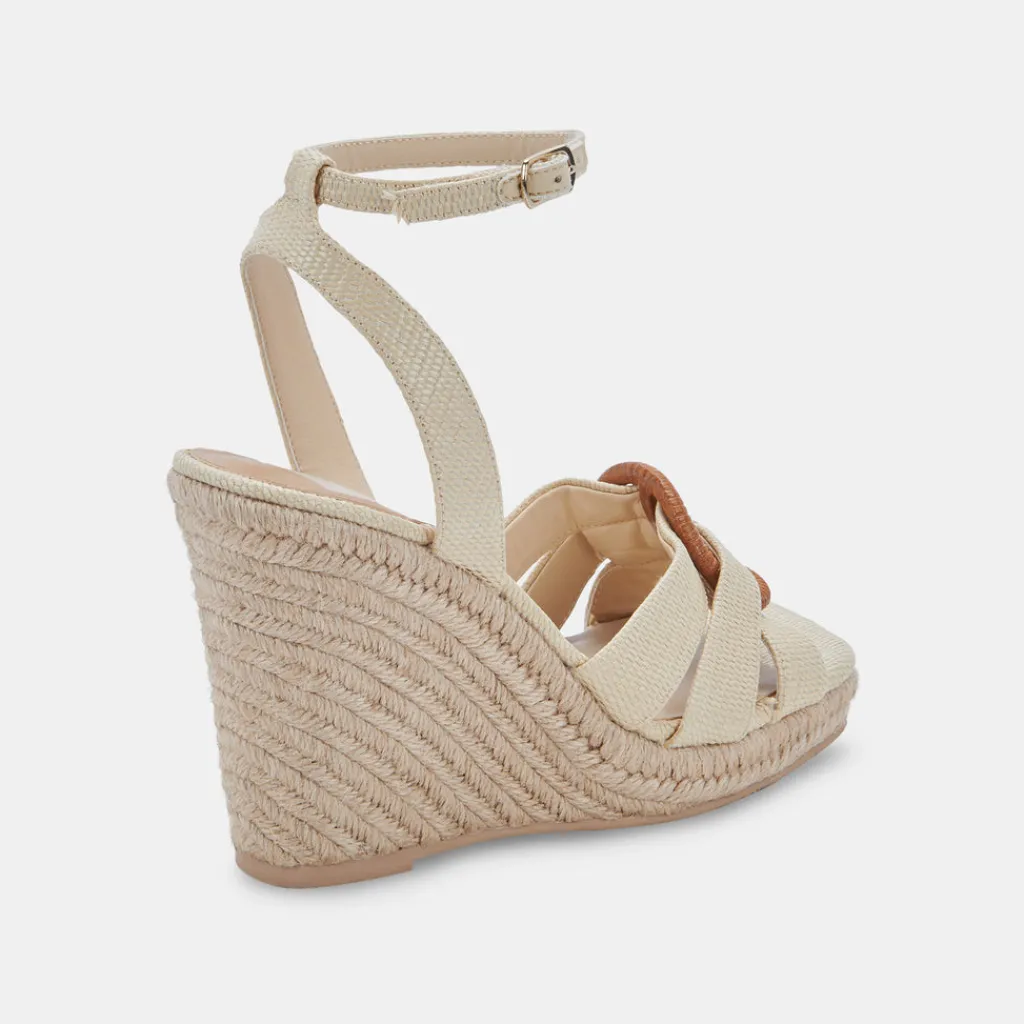DOLCE VITA Wedges*Maze Wedges Wheat Raffia