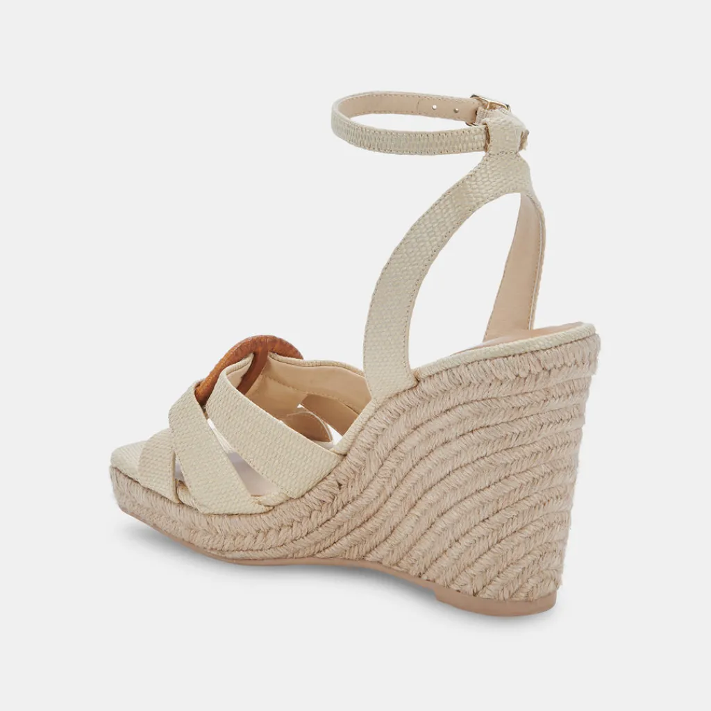 DOLCE VITA Wedges*Maze Wedges Wheat Raffia