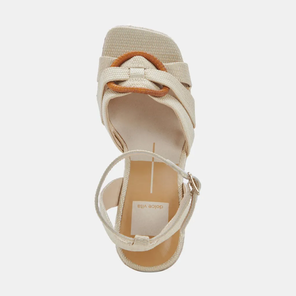 DOLCE VITA Wedges*Maze Wedges Wheat Raffia