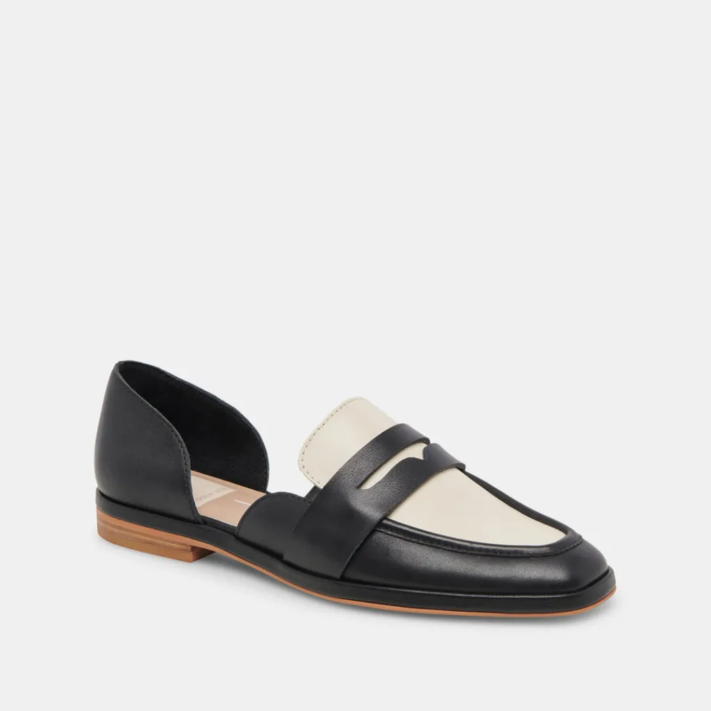 DOLCE VITA Flats & Loafers*Moyra Flats Black White Leather