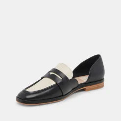 DOLCE VITA Flats & Loafers*Moyra Flats Black White Leather