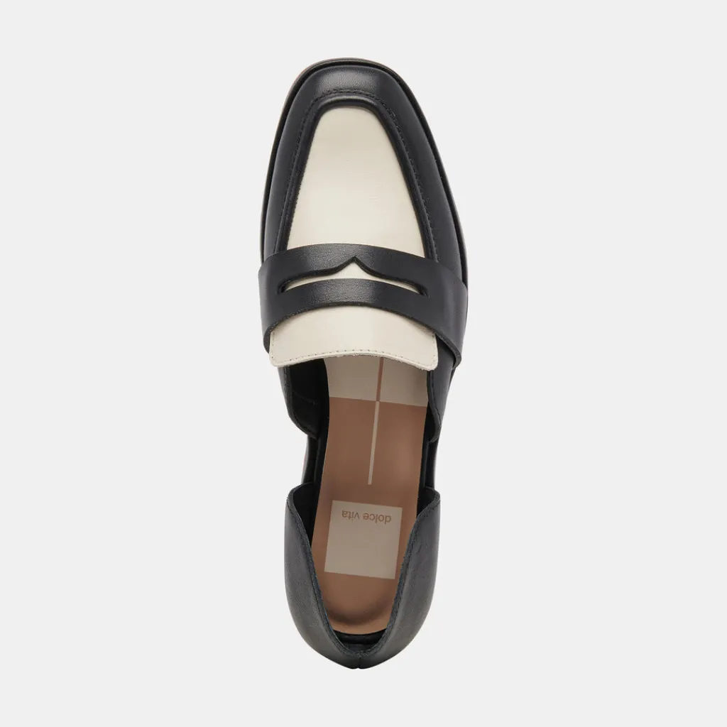 DOLCE VITA Flats & Loafers*Moyra Flats Black White Leather