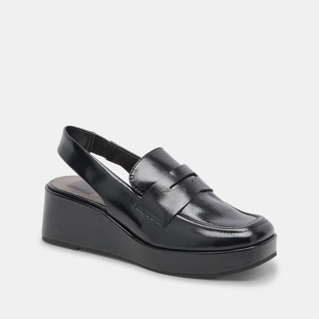 DOLCE VITA Flats & Loafers*Nada Loafers Midnight Crinkle Patent