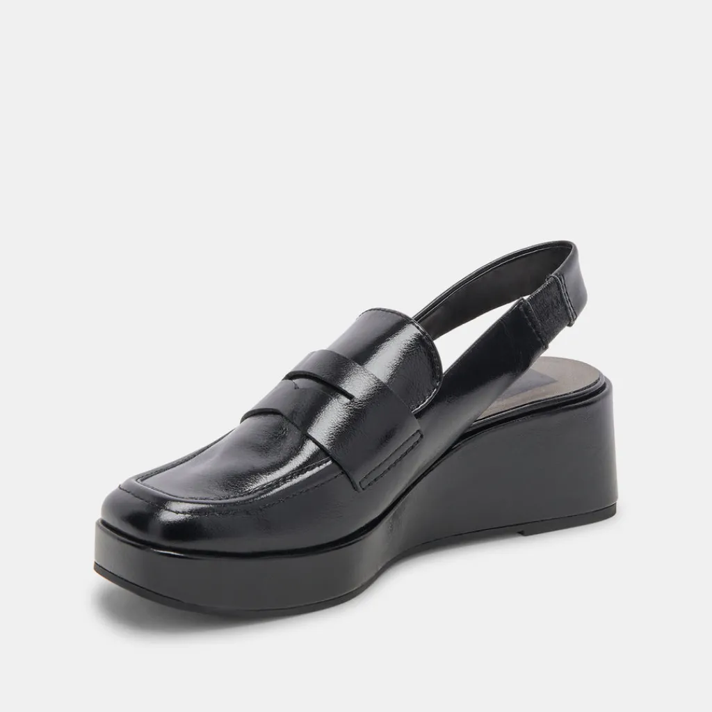 DOLCE VITA Flats & Loafers*Nada Loafers Midnight Crinkle Patent
