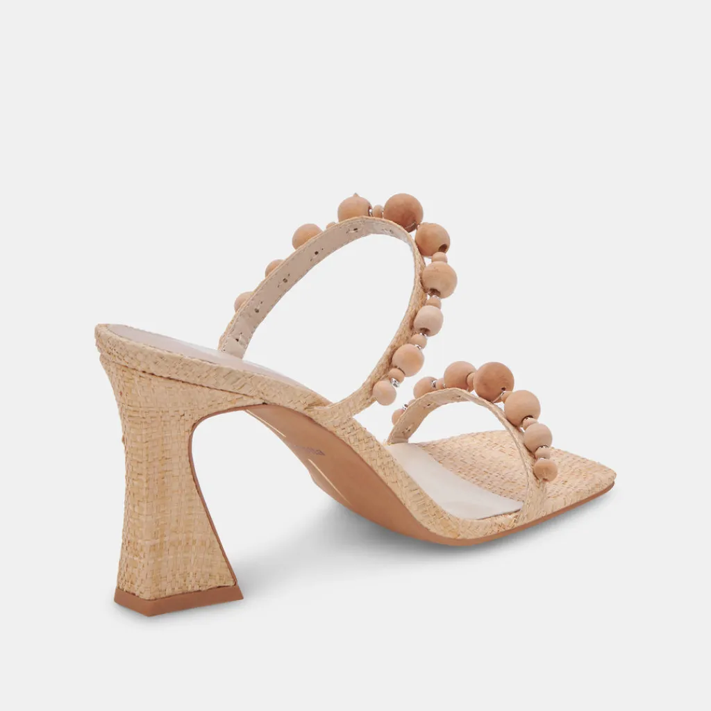 DOLCE VITA Heels*Naja Heels Beachwood Raffia