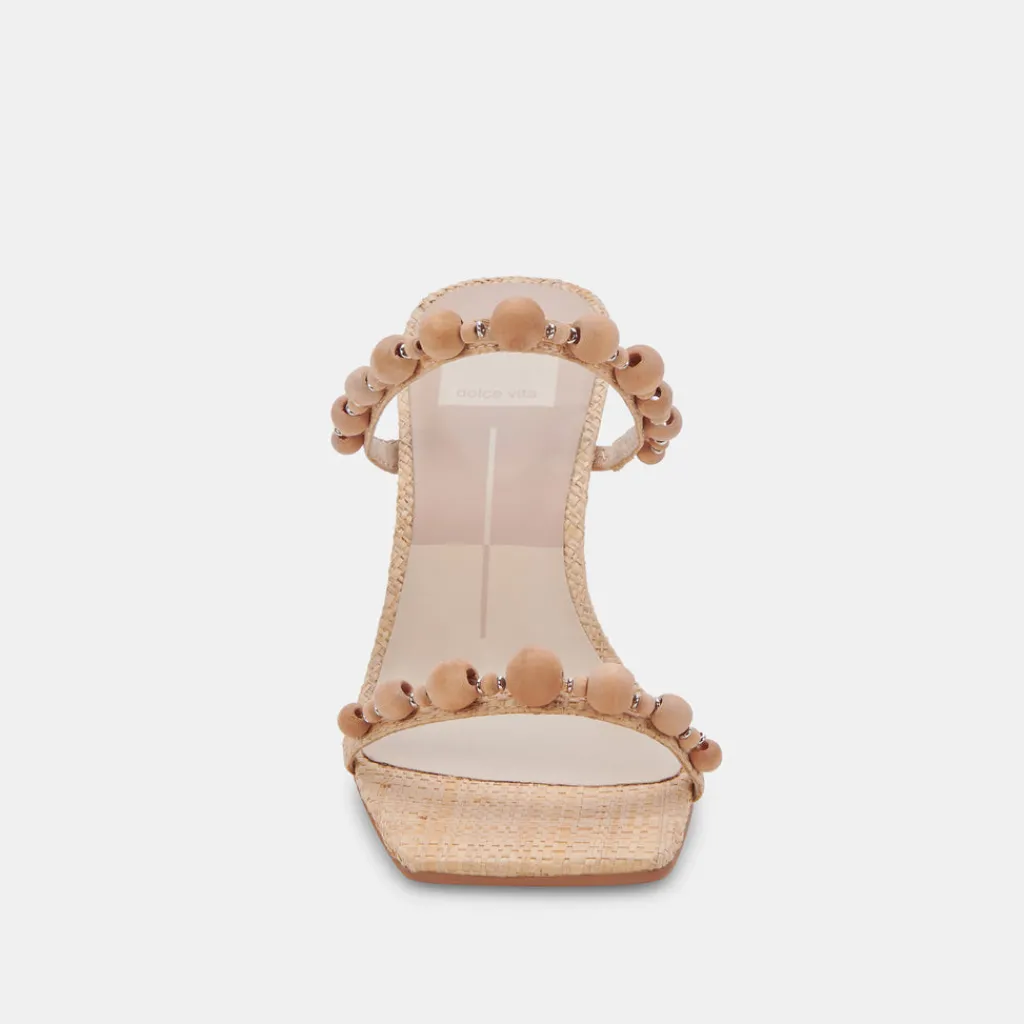 DOLCE VITA Heels*Naja Heels Beachwood Raffia